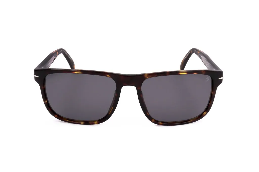 Eyewear By David Beckham Square Frame Full Rim Sunglasses