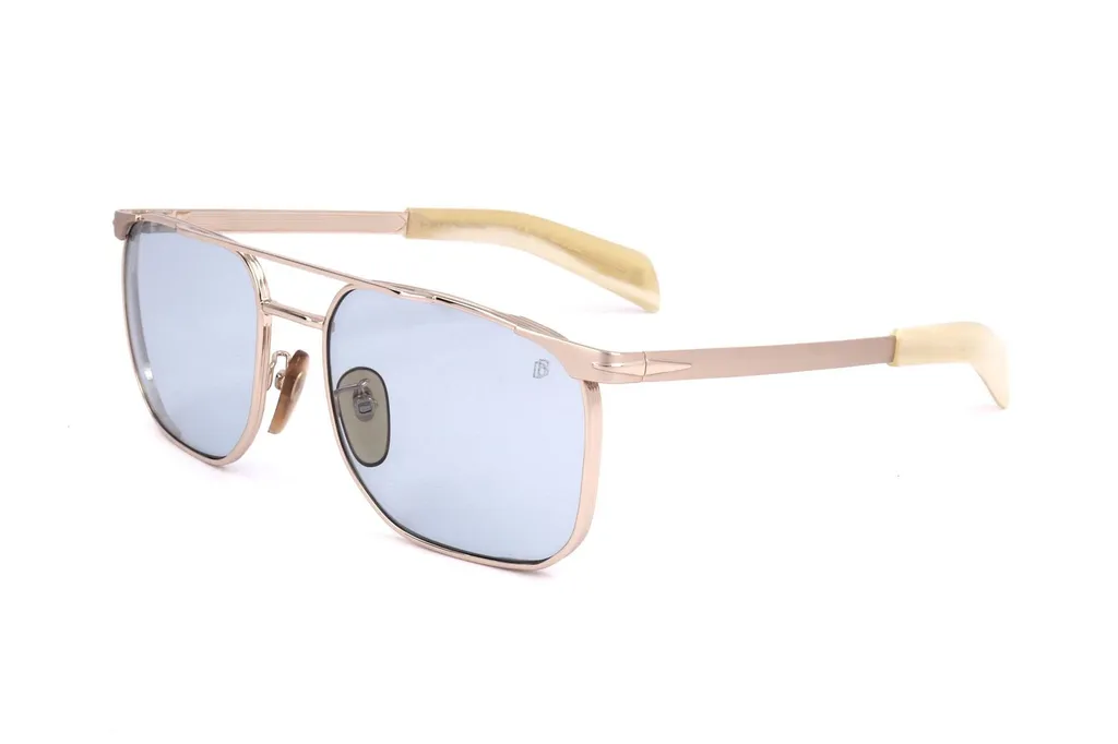 Eyewear By David Beckham Pilot Frame Full Rim Sunglasses