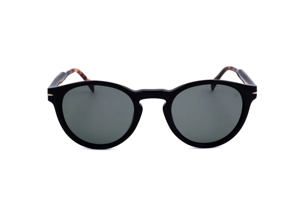 Eyewear By David Beckham Oval Frame Full Rim Sunglasses