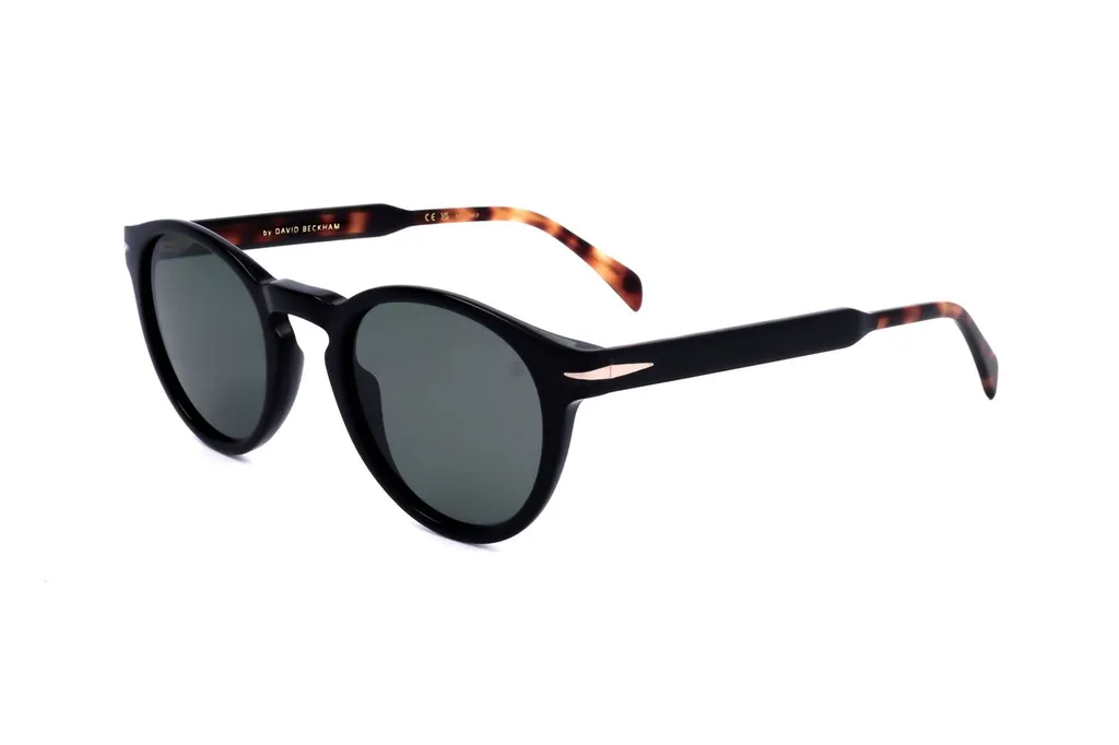 Eyewear By David Beckham Oval Frame Full Rim Sunglasses