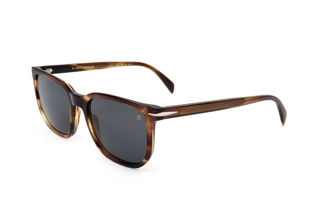 Eyewear By David Beckham Square Frame Full Rim Sunglasses