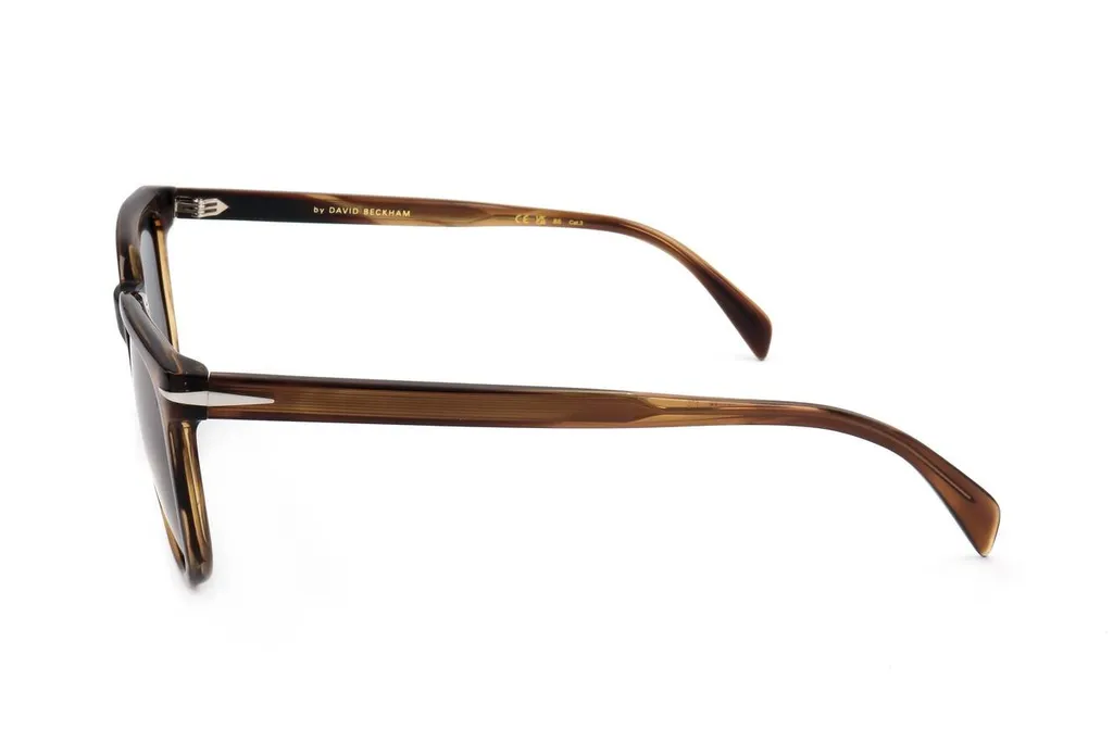 Eyewear By David Beckham Square Frame Full Rim Sunglasses