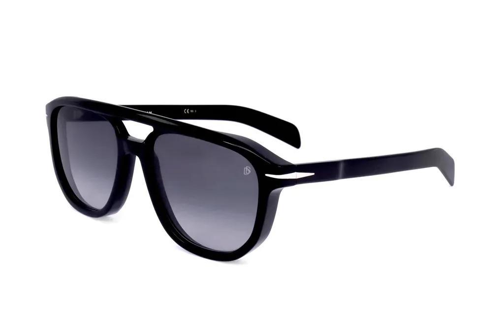 Eyewear By David Beckham Pilot Frame Full Rim Sunglasses