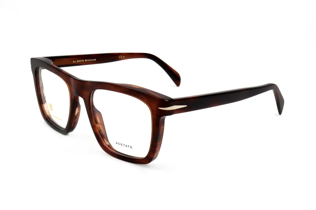 Eyewear By David Beckham Square Frame Full Rim Optical Glasses