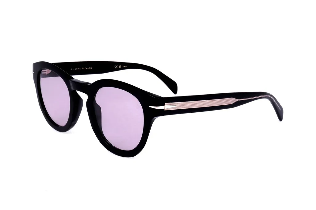 Eyewear By David Beckham Oval Frame Full Rim Sunglasses