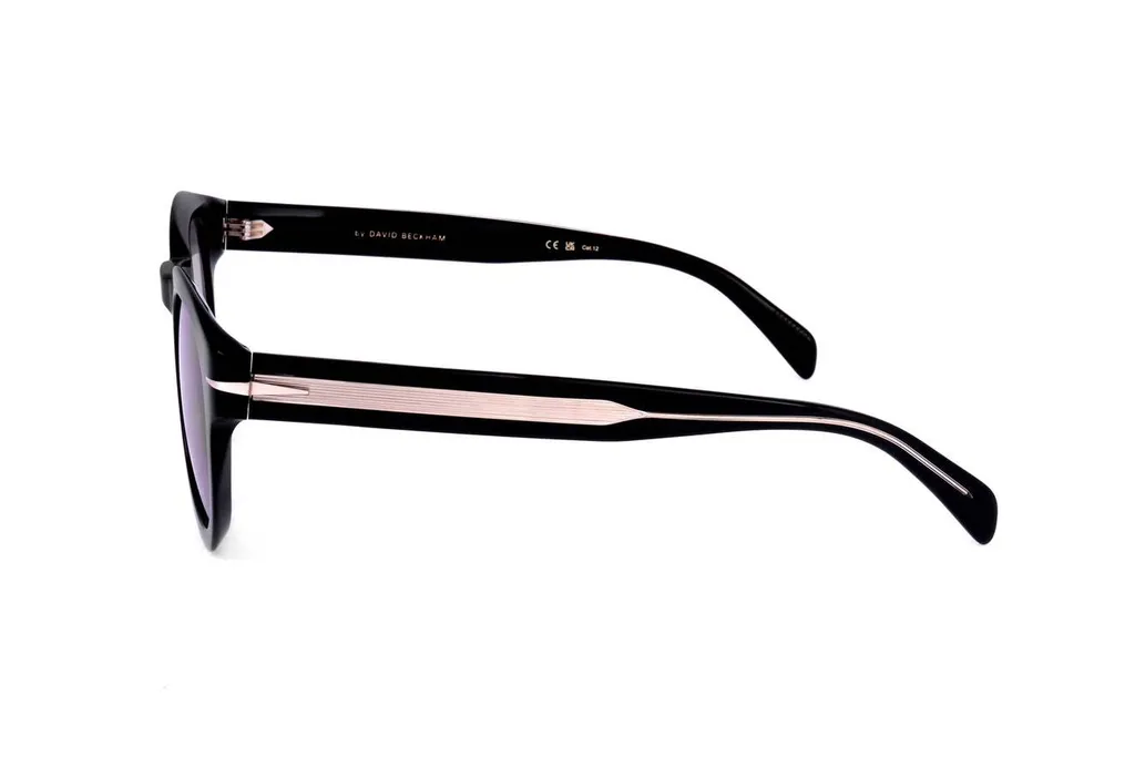 Eyewear By David Beckham Oval Frame Full Rim Sunglasses