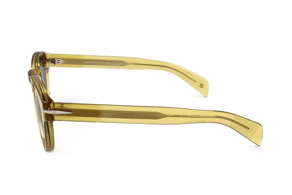 Eyewear By David Beckham Oval Frame Full Rim Sunglasses