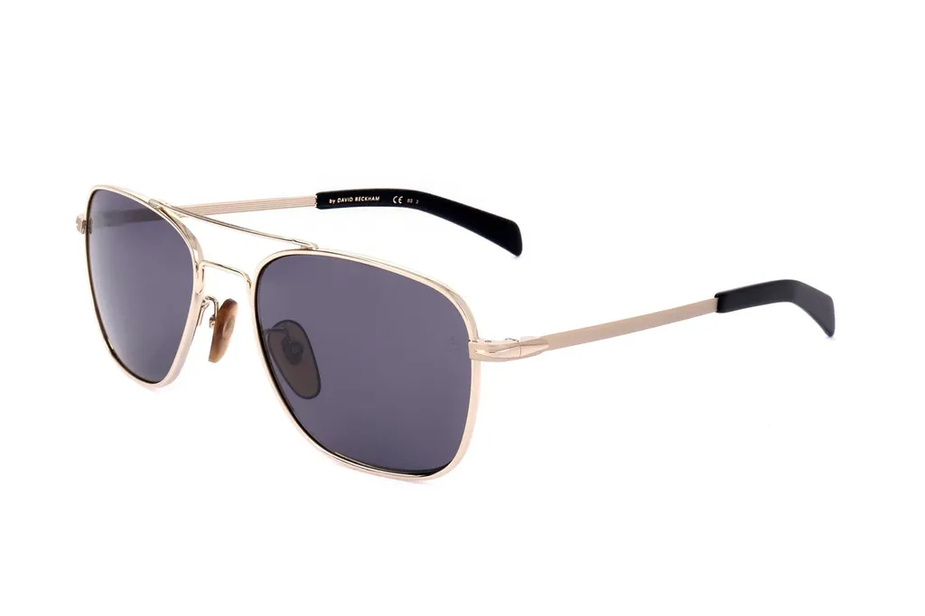 Eyewear By David Beckham Pilot Frame Full Rim Sunglasses