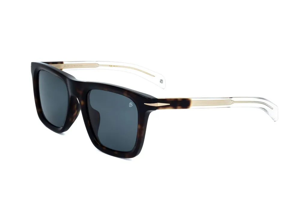 Eyewear By David Beckham Square Frame Full Rim Sunglasses