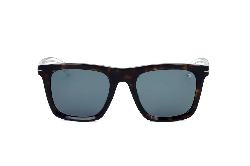 Eyewear By David Beckham Square Frame Full Rim Sunglasses