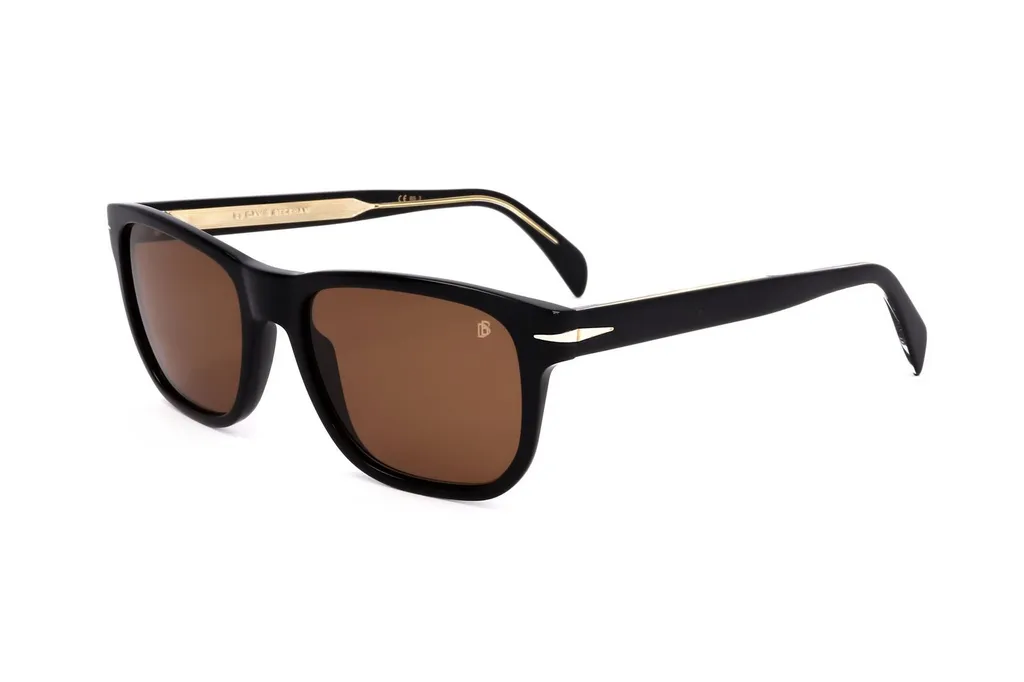 Eyewear By David Beckham Square Frame Full Rim Sunglasses