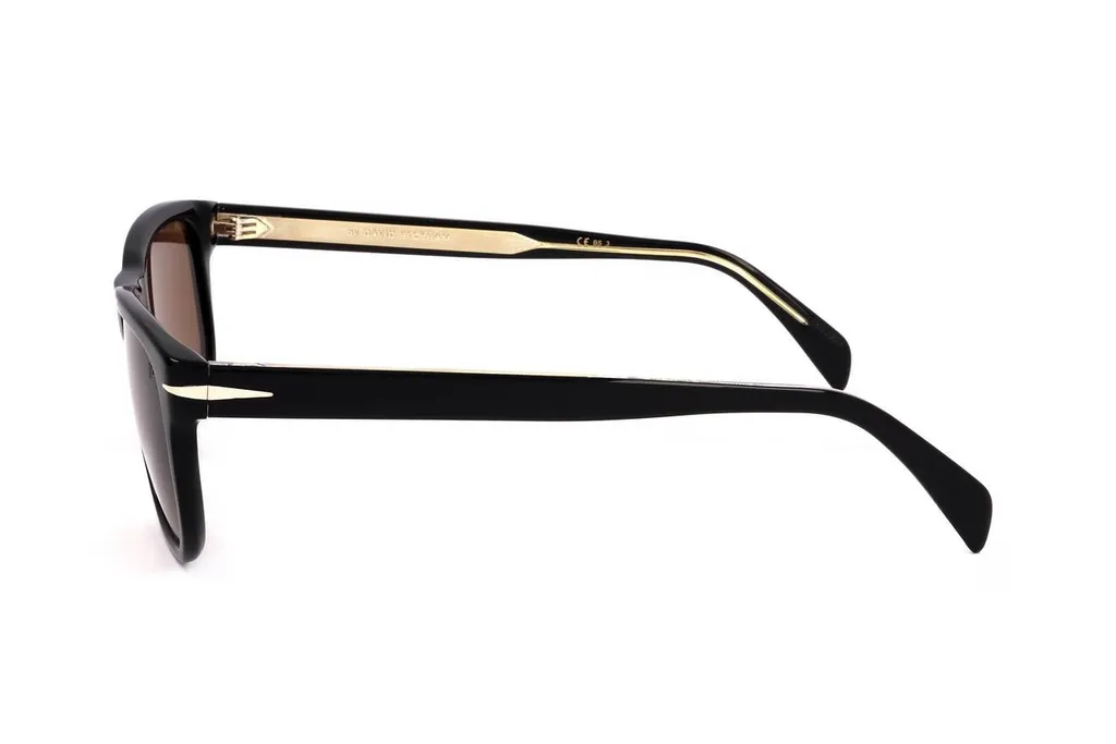 Eyewear By David Beckham Square Frame Full Rim Sunglasses