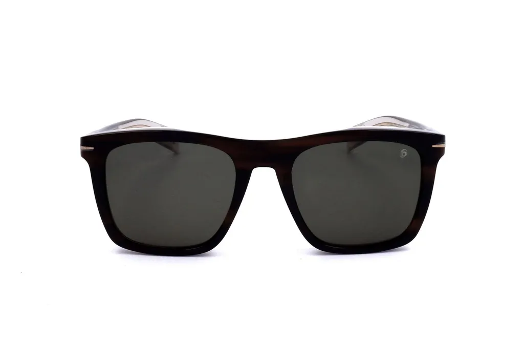 Eyewear By David Beckham Square Frame Full Rim Sunglasses