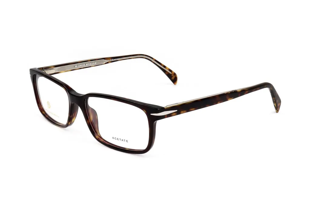 Eyewear By David Beckham Rectangular Frame Full Rim Optical Glasses