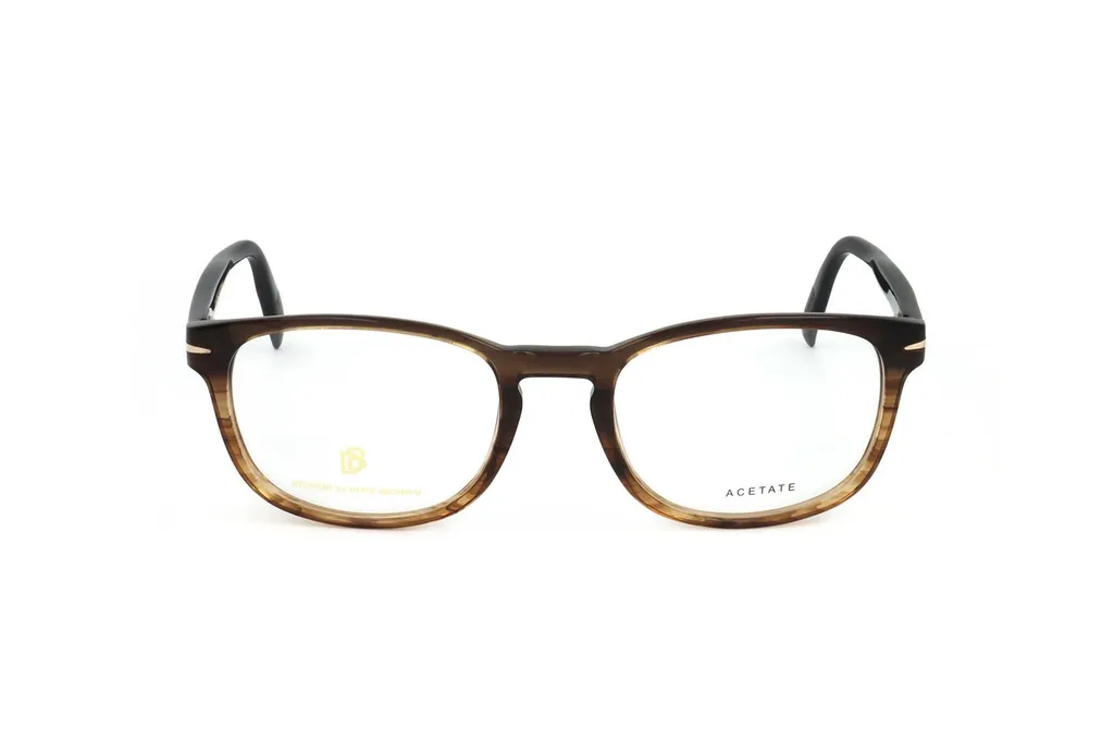 Eyewear By David Beckham Square Frame Full Rim Optical Glasses