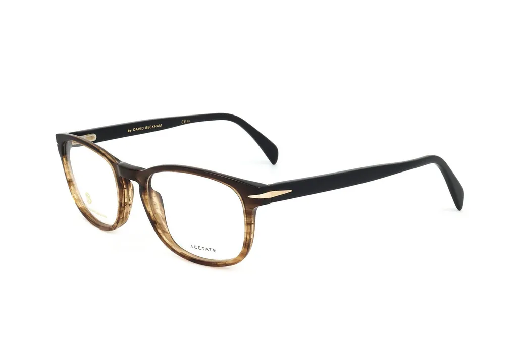 Eyewear By David Beckham Square Frame Full Rim Optical Glasses