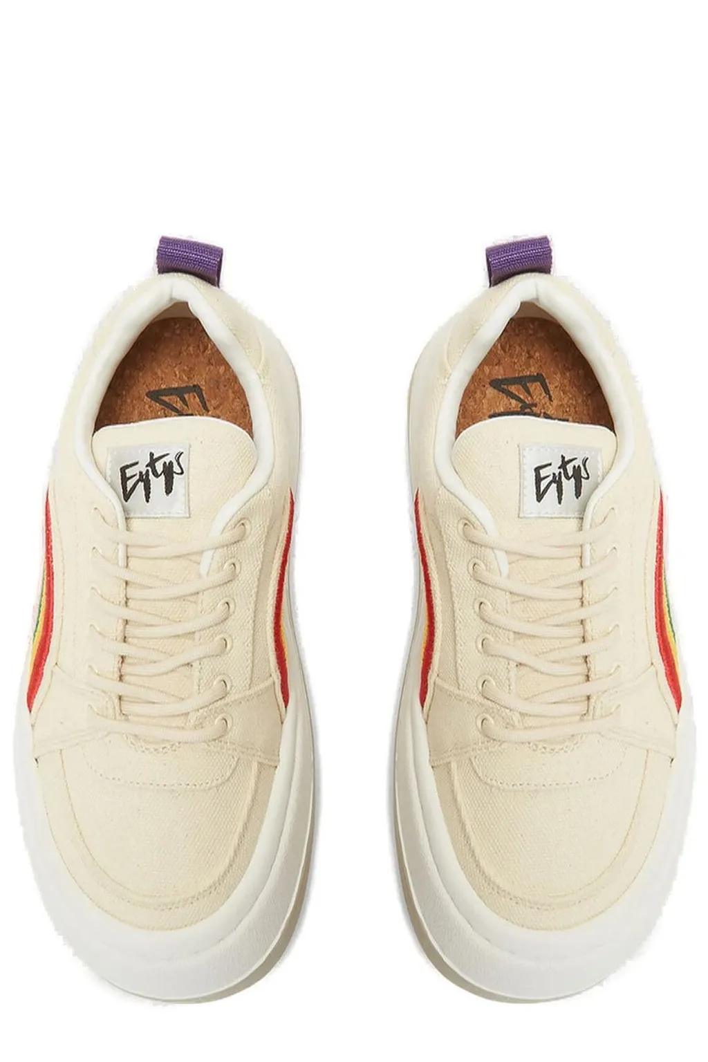 Eytys Rainbow Sonic Lace-Up Sneakers