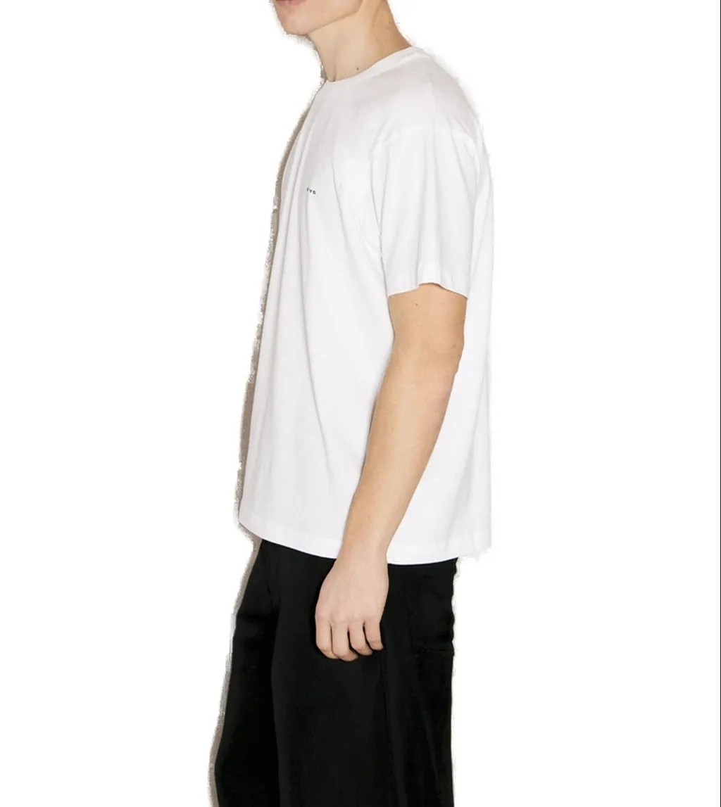Eytys Leon Logo Printed Crewneck T-Shirt