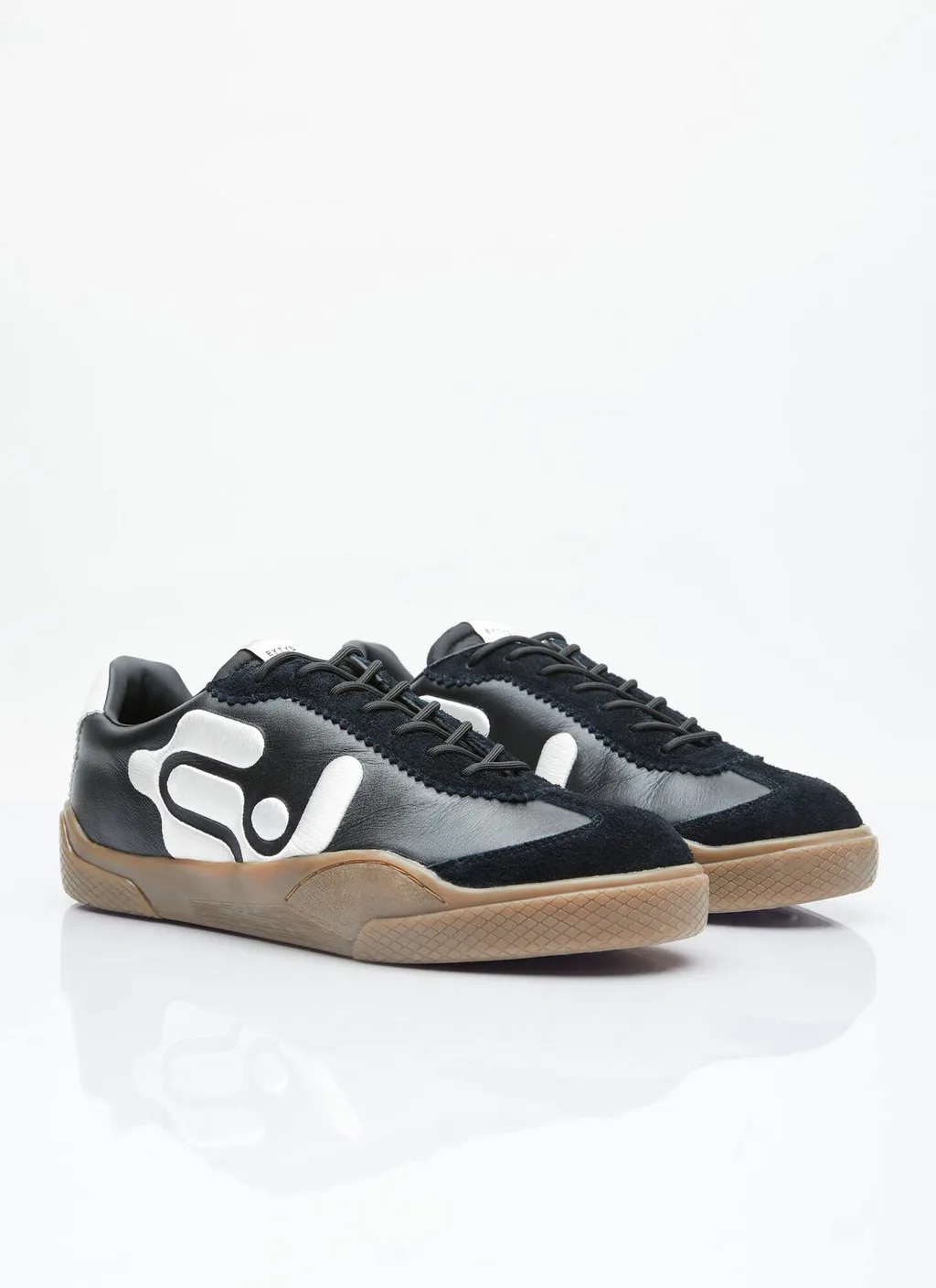 Eytys Santos Leather Lace-Up Sneakers