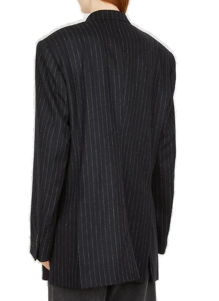 Eytys Double-Breasted Pinstripe Blazer