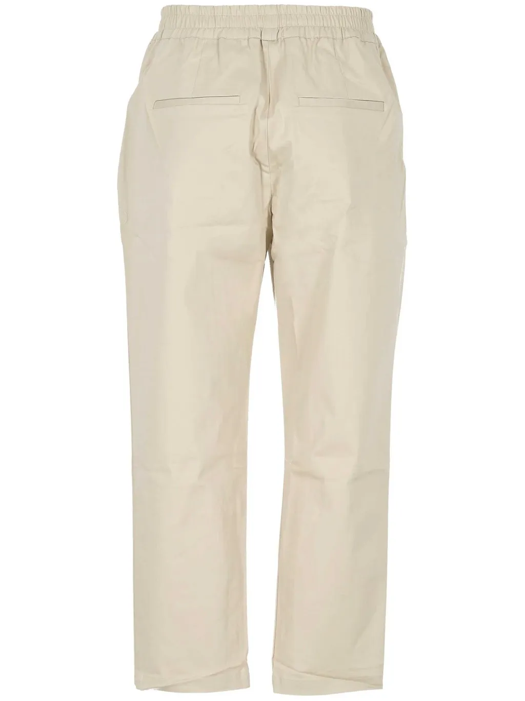 Family First Elastic-Waist Straight Pants