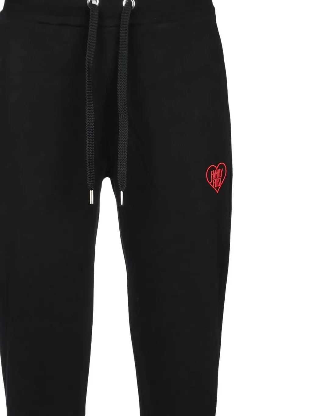 Family First Heart Logo Drawstring Joggers