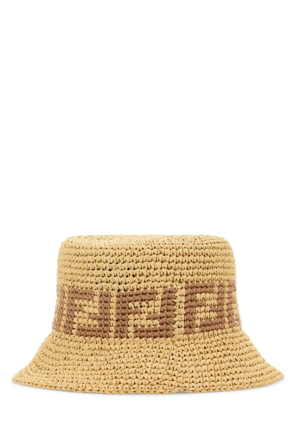 Fendi Ff Intarsia Bucket Hat