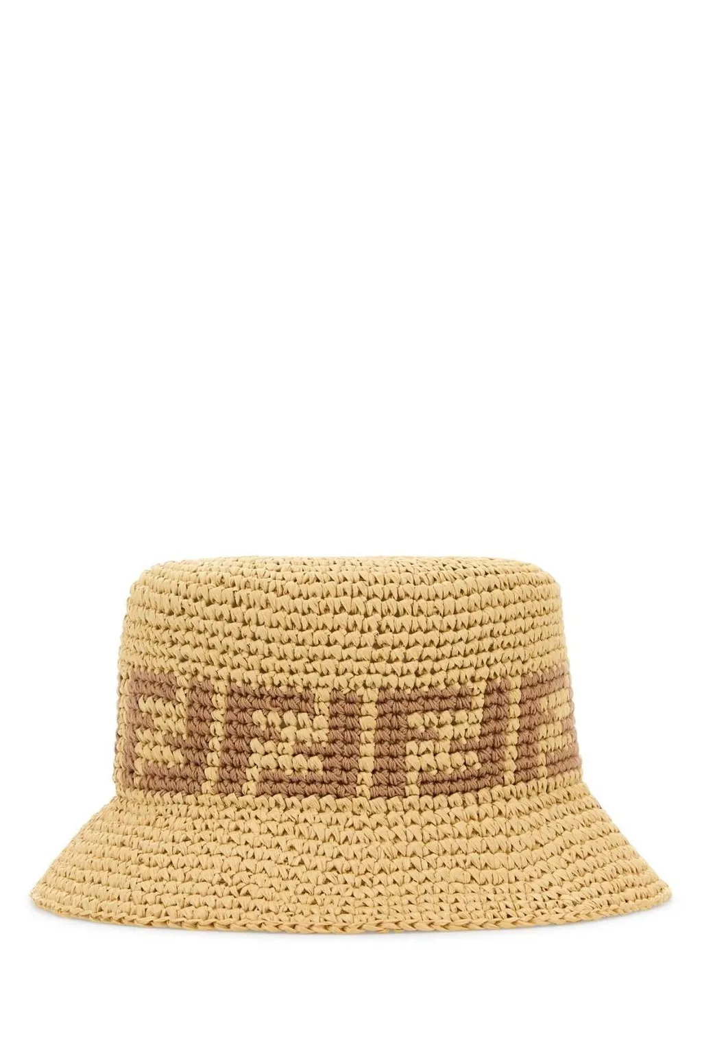 Fendi Ff Intarsia Bucket Hat