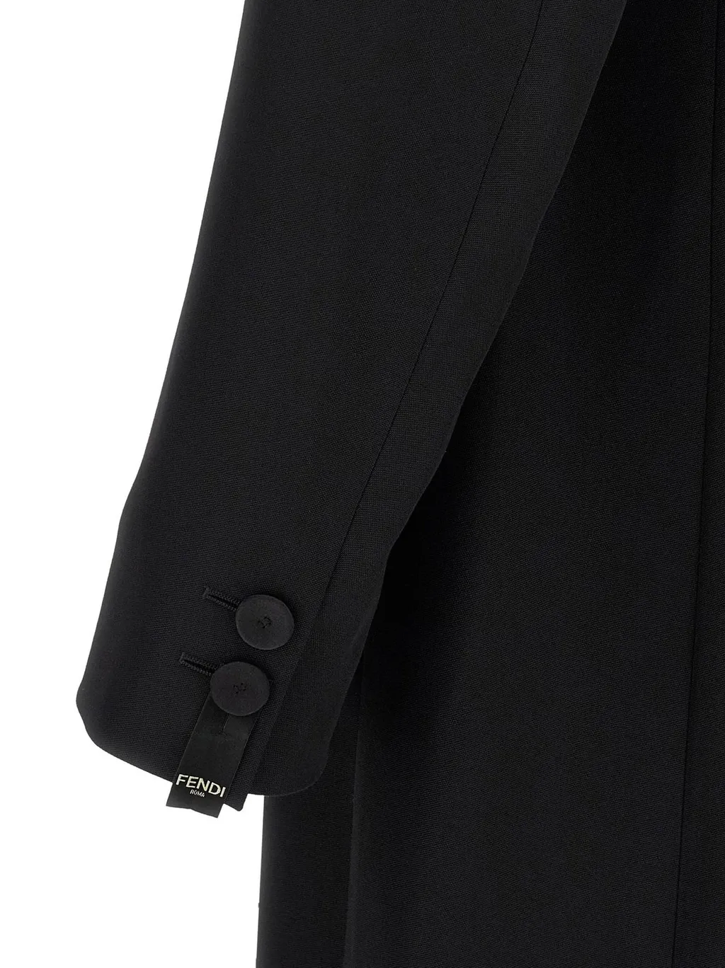 Fendi Single Breasted Trench Coat