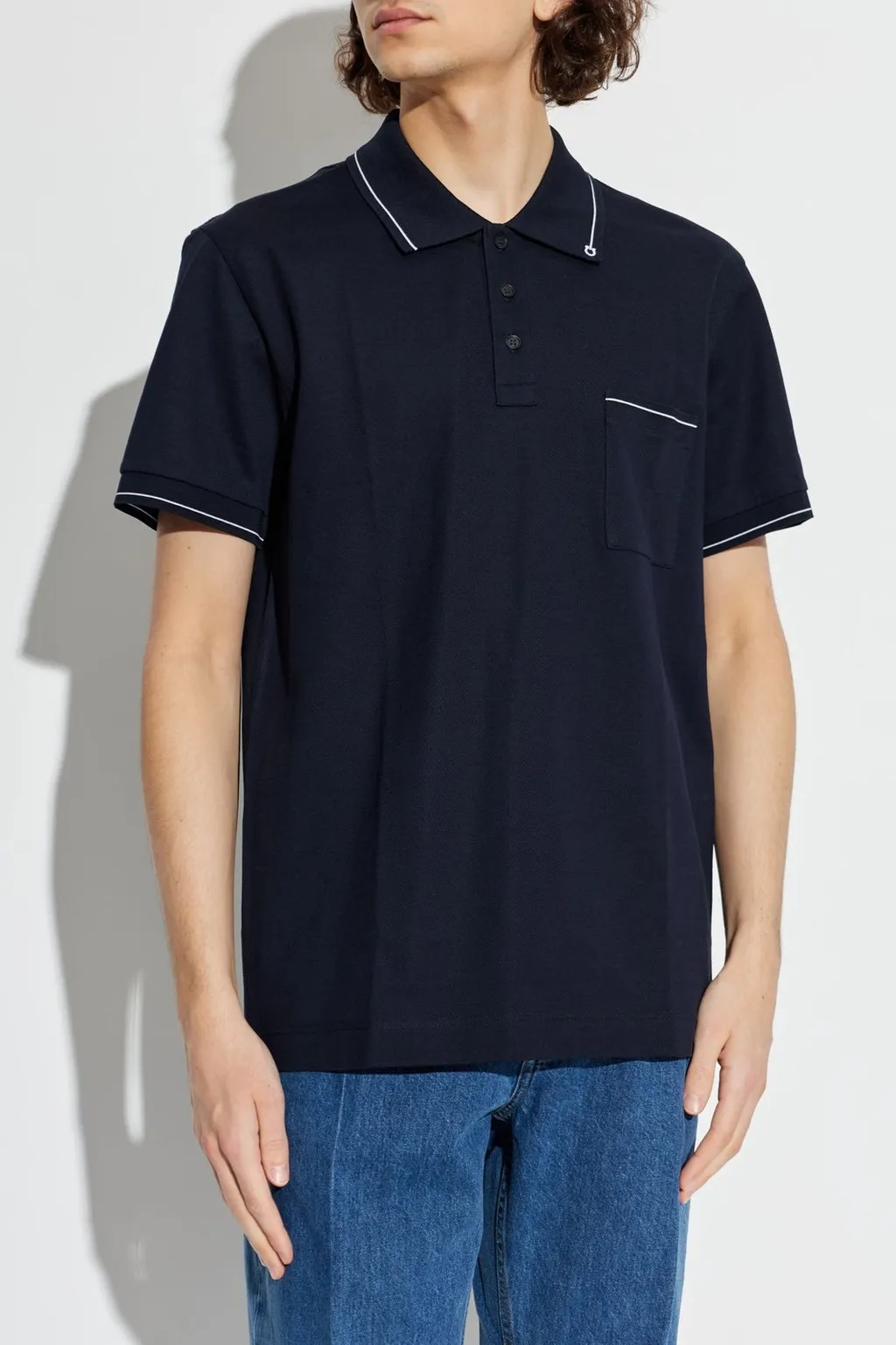 Ferragamo Gancini Short Sleeved Polo Shirt