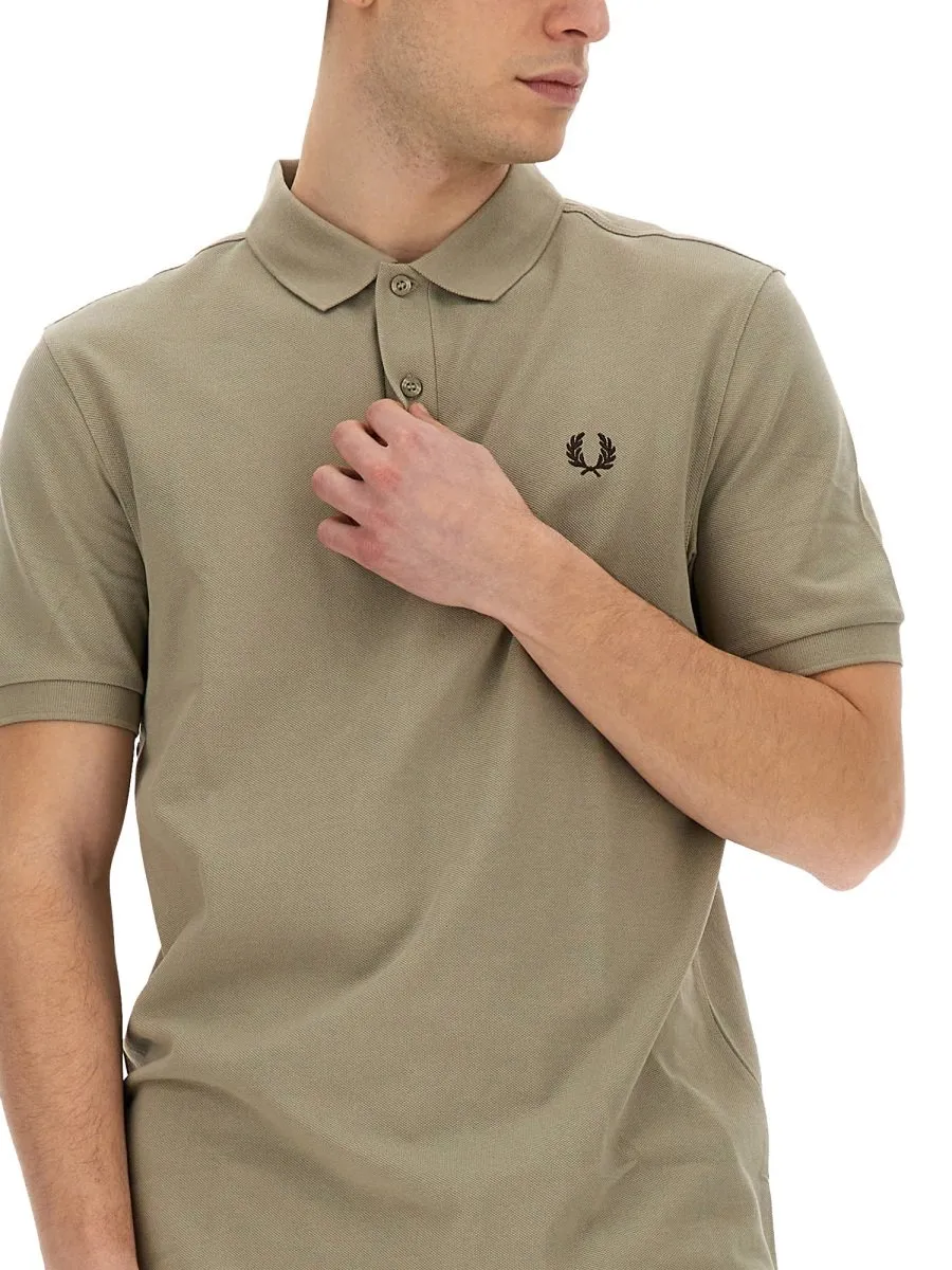 Fred Perry Logo Accent Polo Shirt