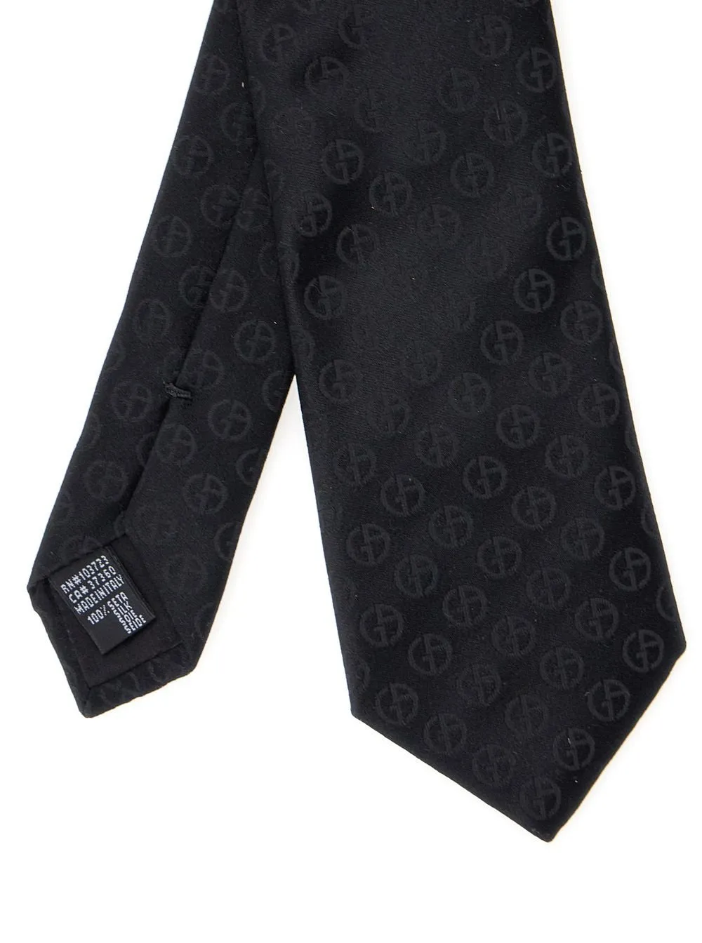 Giorgio Armani Logo-Jacquard Tie