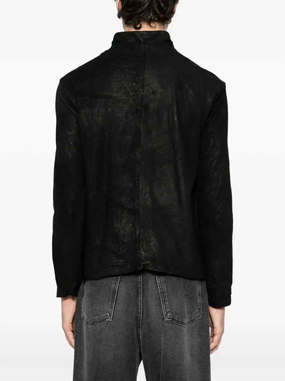 Giorgio Brato Zip-Up Leather Jacket