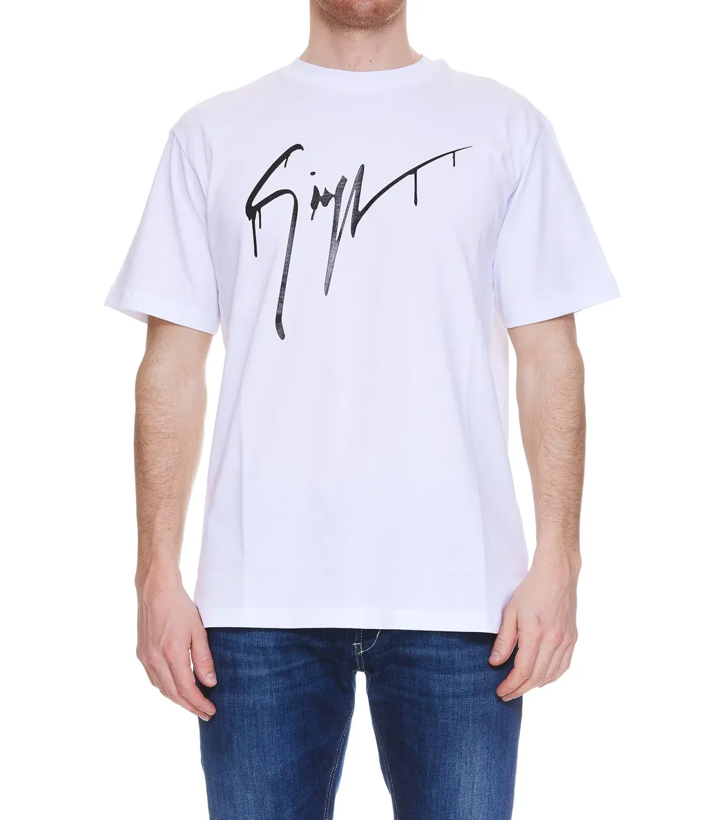 Giuseppe Zanotti Graphic Printed Crewneck T-Shirt