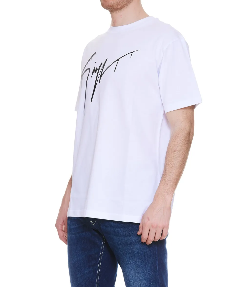 Giuseppe Zanotti Graphic Printed Crewneck T-Shirt