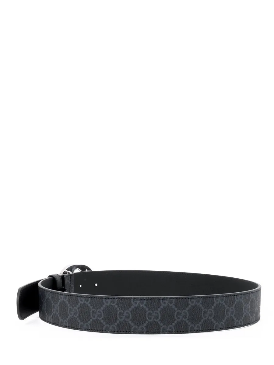 Gucci Gg Supreme G Buckle Belt