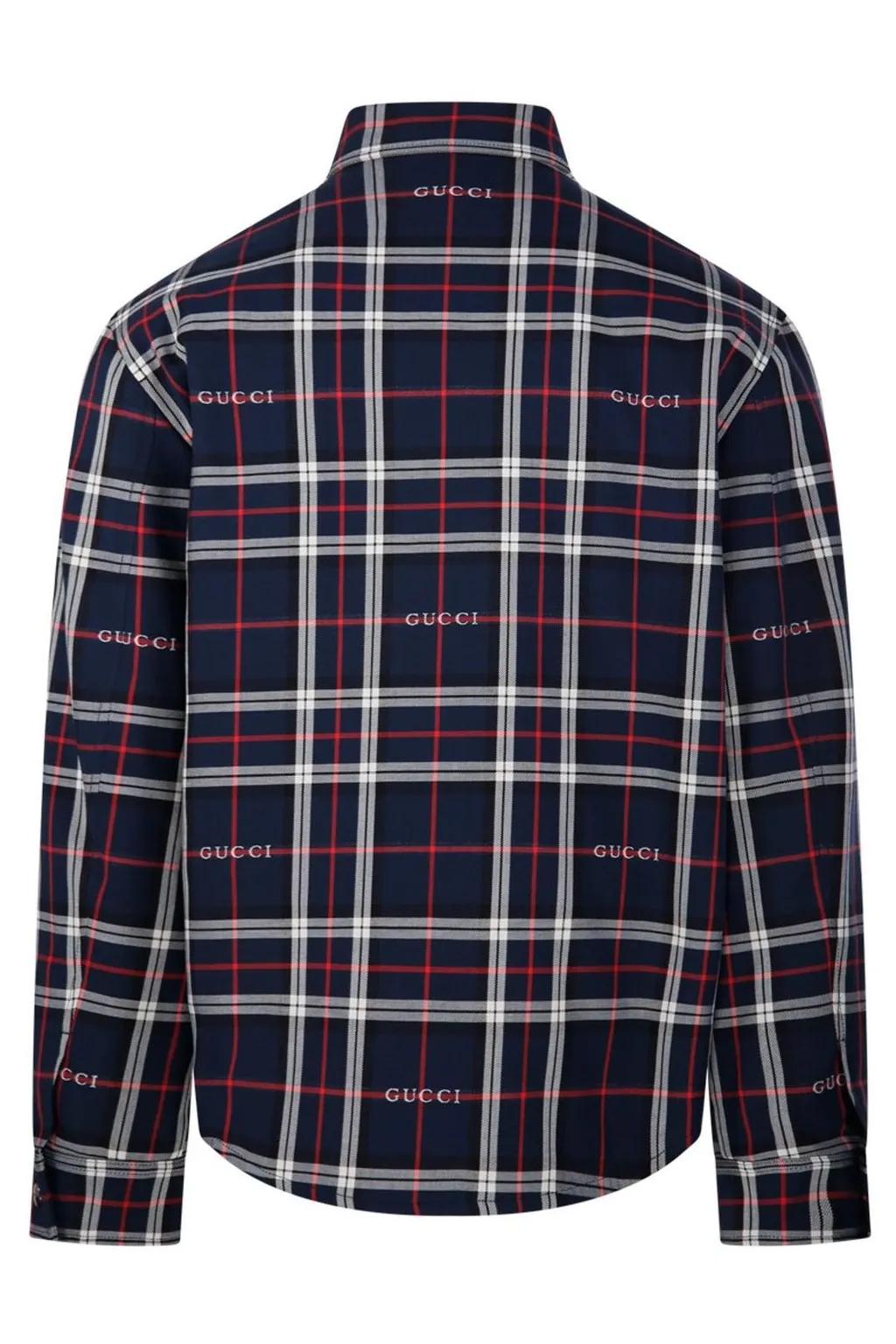 Gucci Tartan Jacquard Padded Shirt