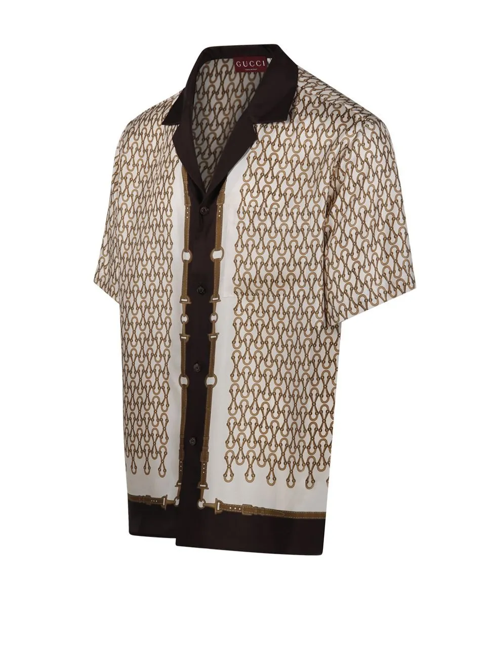 Gucci Pattern-Printed Short-Sleeved Shirt