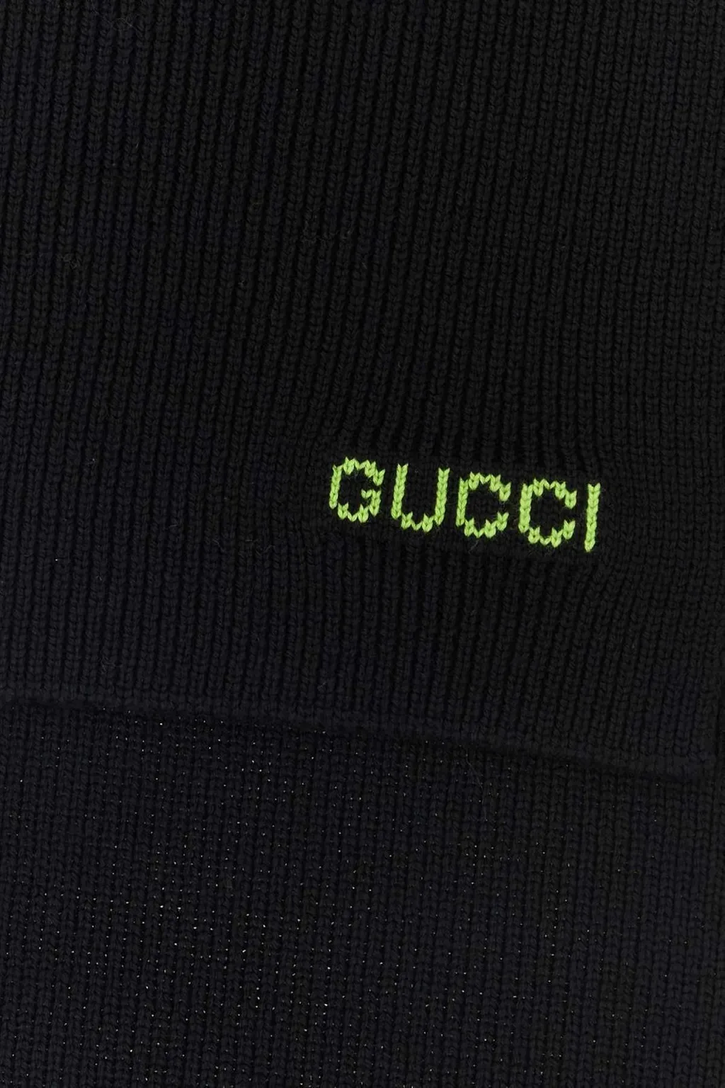 Gucci Embroidery Scarf