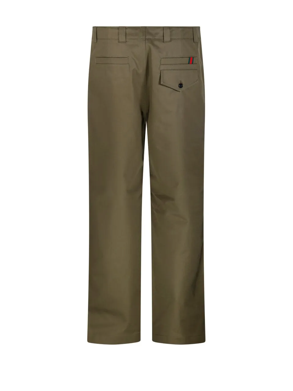 Gucci Web Detailed Twill Pants