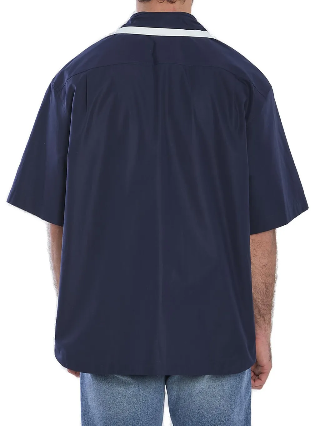 Gucci Collared Detailed Short-Sleeved Shirt
