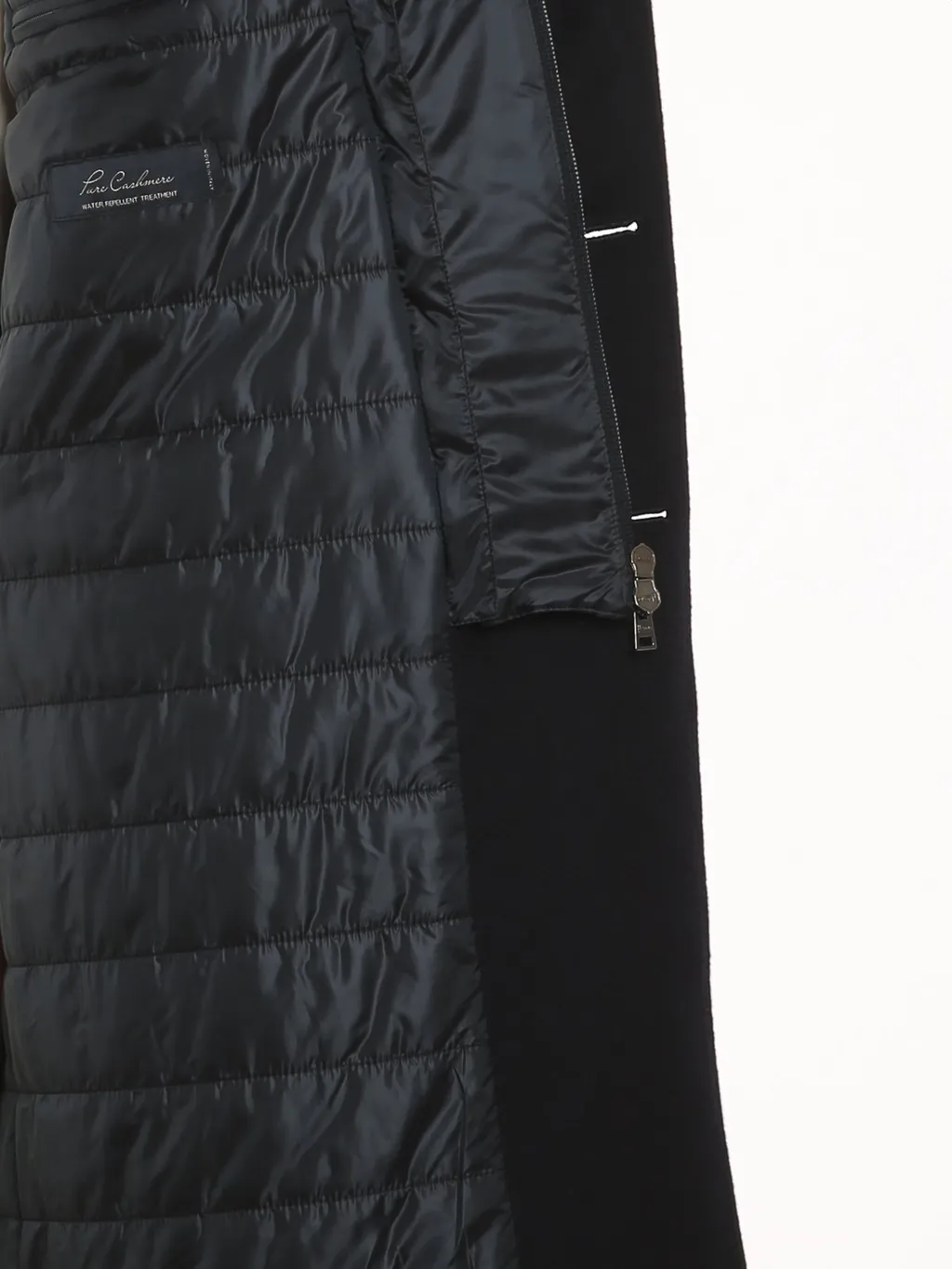 Herno Single-Breasted Layered Coat