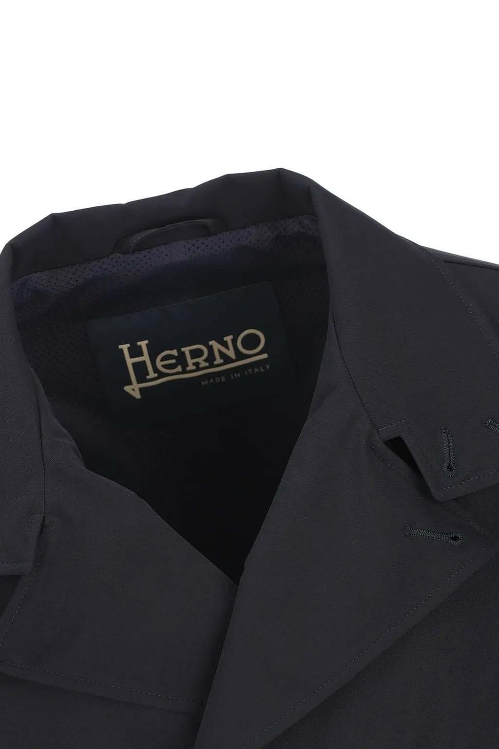 Herno Double-Breasted Long-Sleeved Jacket