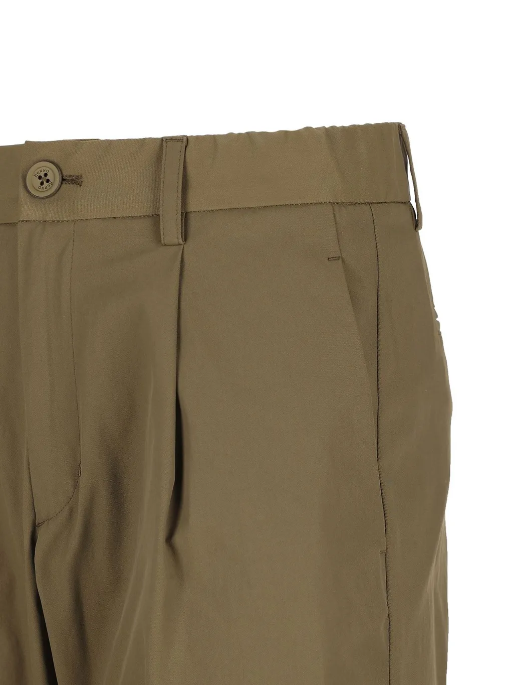 Herno Button Detailed Tapered Trousers