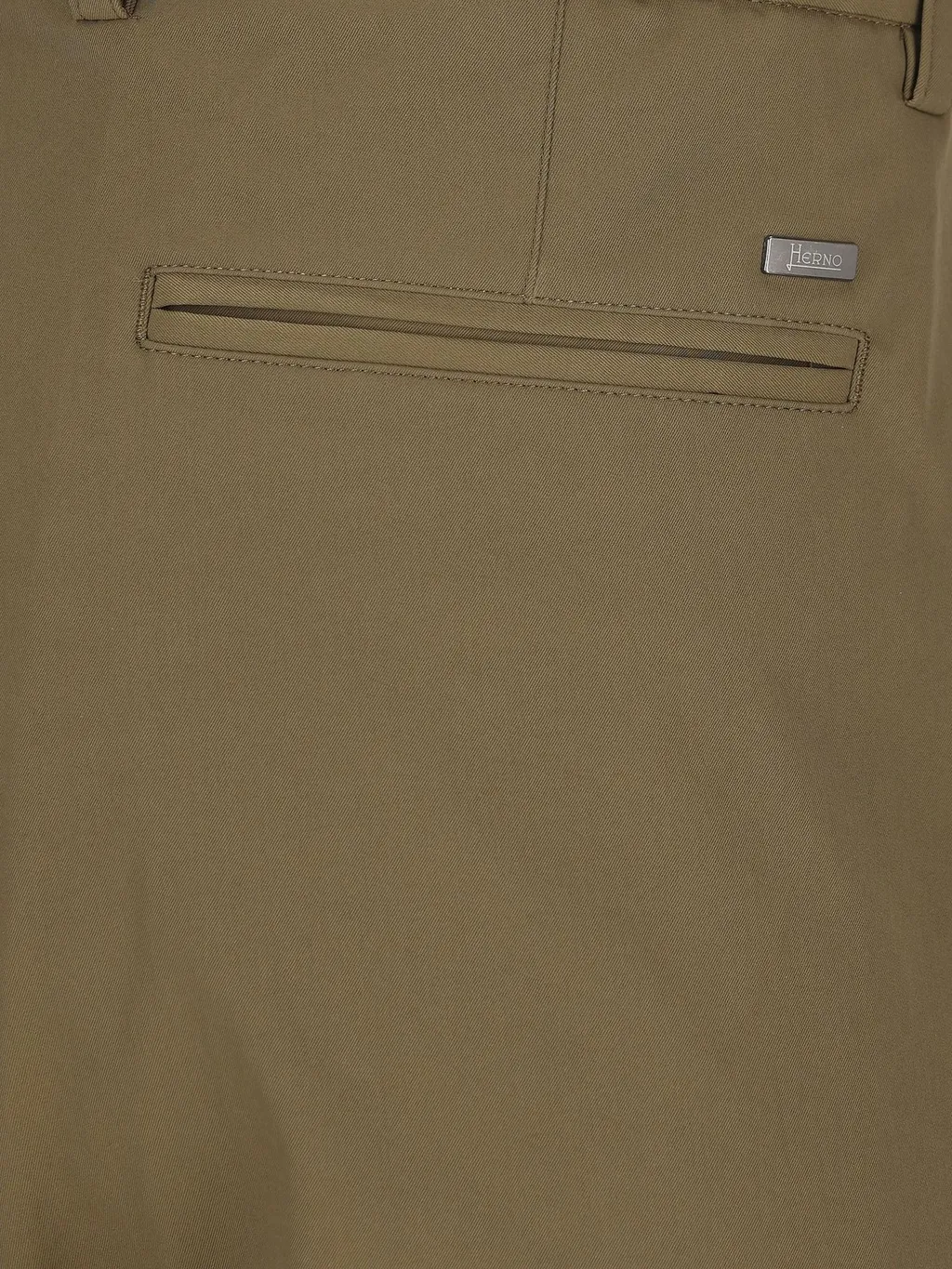 Herno Button Detailed Tapered Trousers