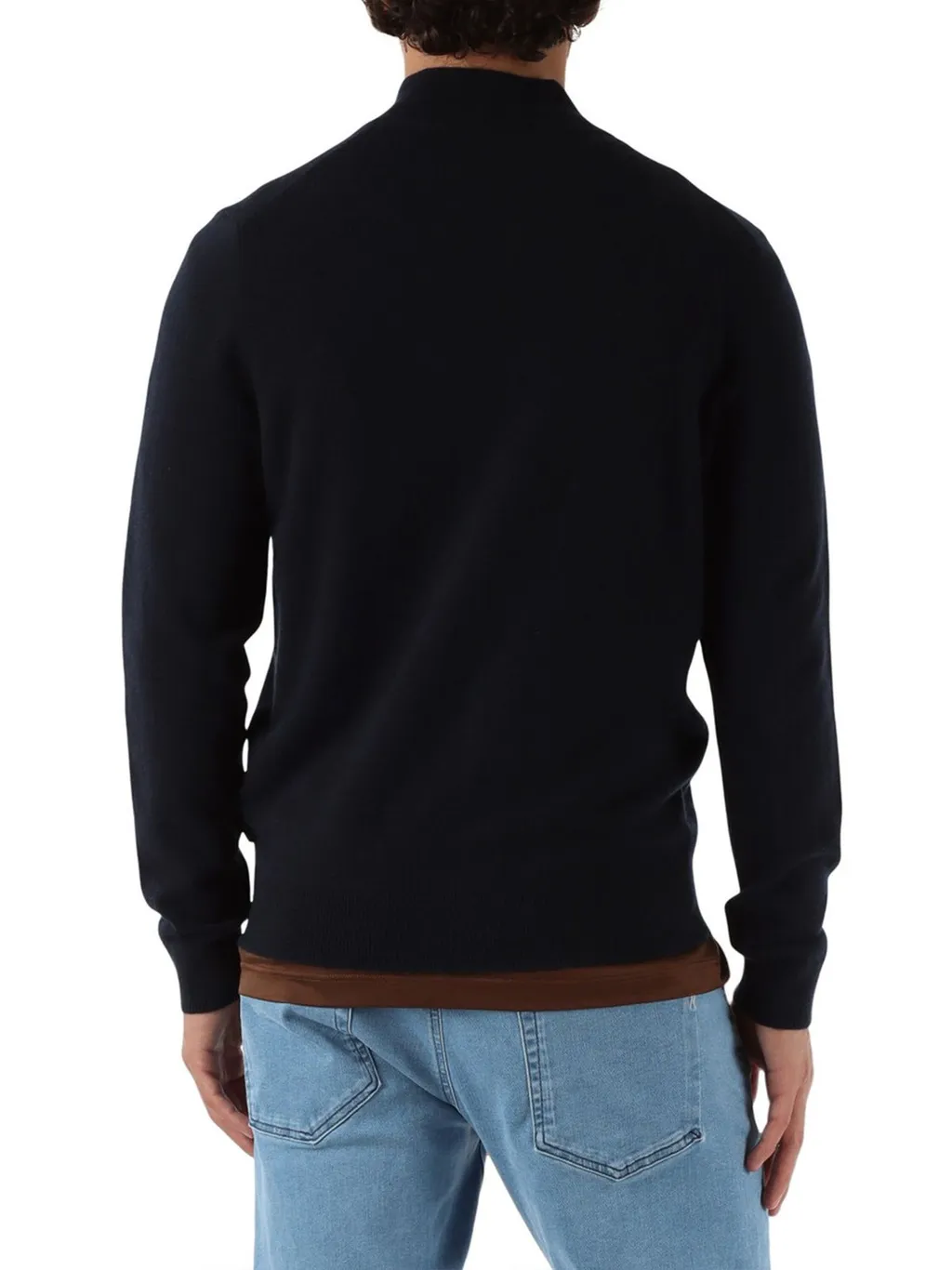 Boss Hugo Boss Hevoluto Zip-Up High Neck Cardigan