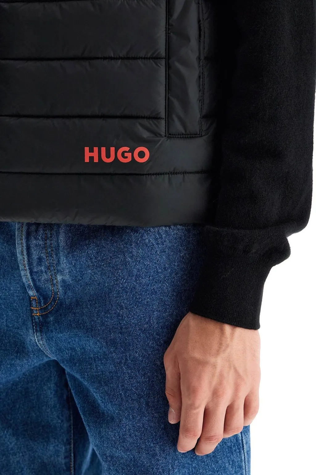 Hugo Boss Water-Repellent Slim-Fit Padded Gilet