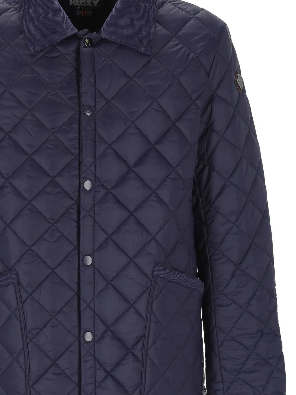 Husky Diamond Quilted Jacket