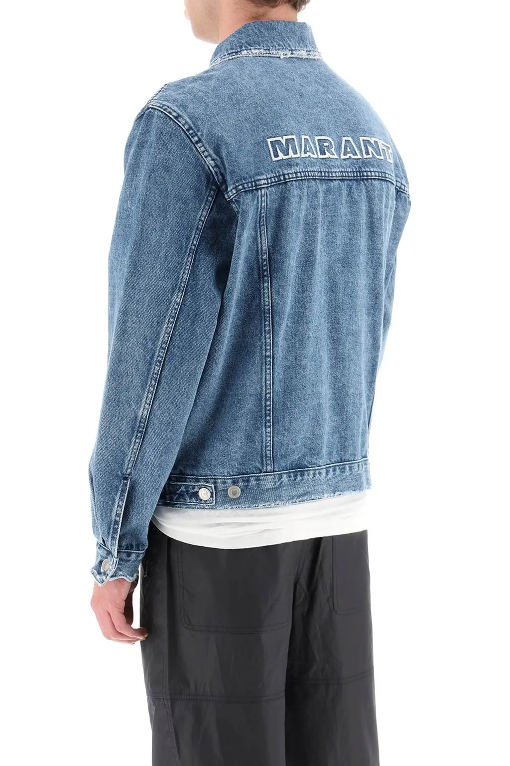 Isabel Marant Buttoned Long-Sleeved Denim Jacket