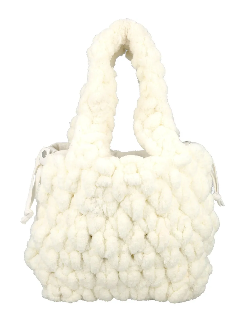 Jw Anderson Small Blanket Interwoven Shopper Bag